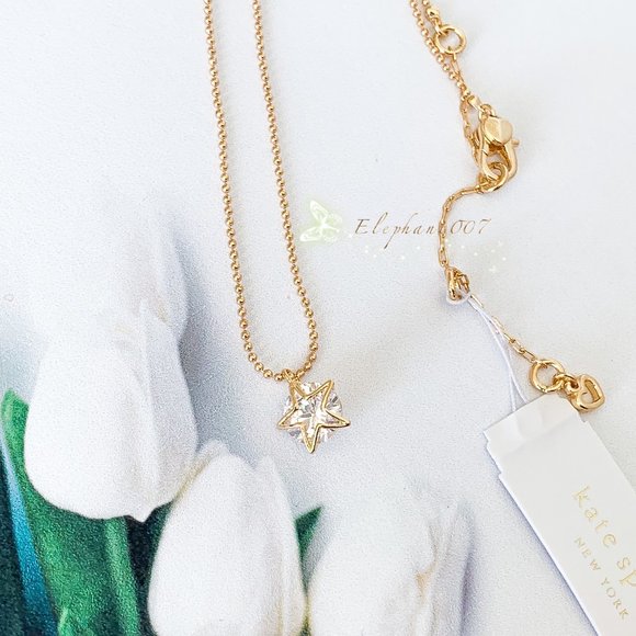kate spade Jewelry - Kate Spade necklace gold crystal star necklace